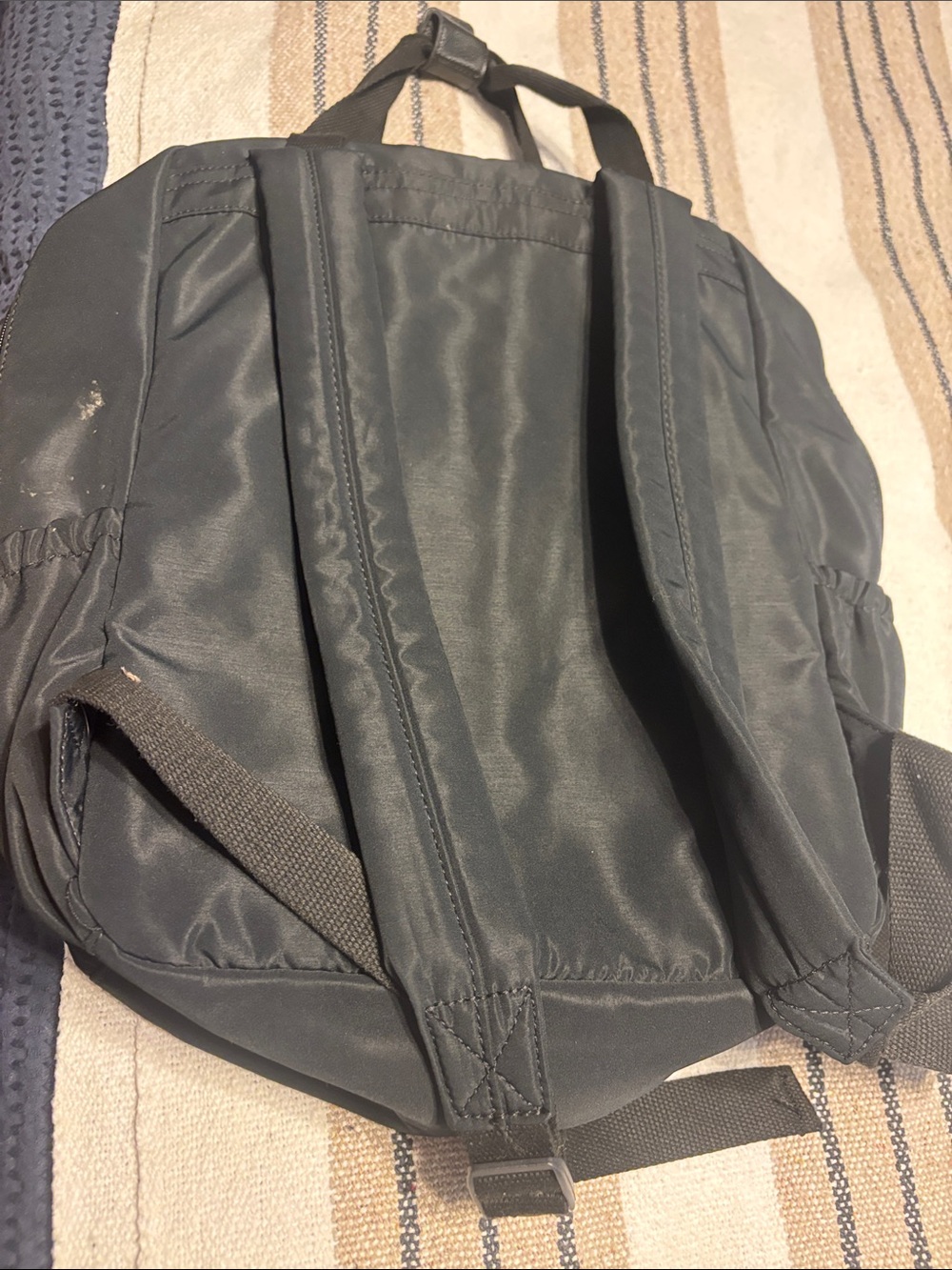 Target Black Nylon Backpack - Picture 2 of 3